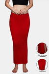Zivame All Day Slit Mermaid Saree Shapewear - Red — thumbnail 1